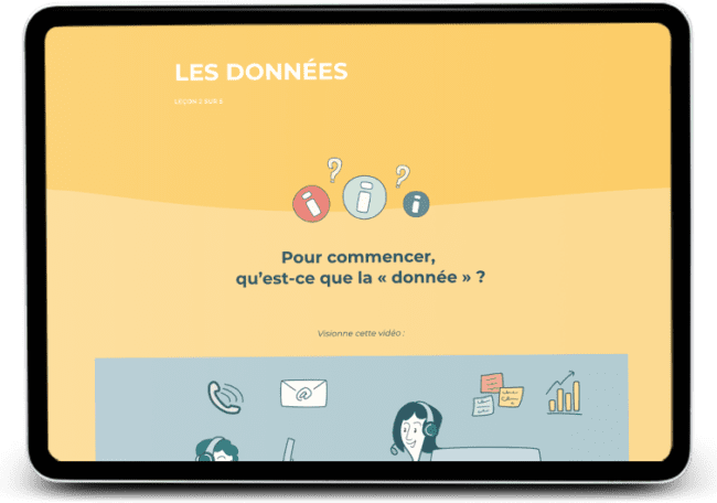 C’est quoi une donnée ?